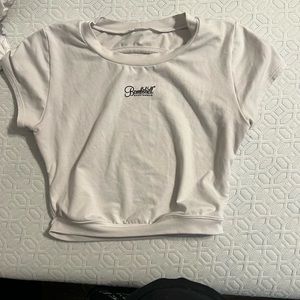 Bombshell open back crop